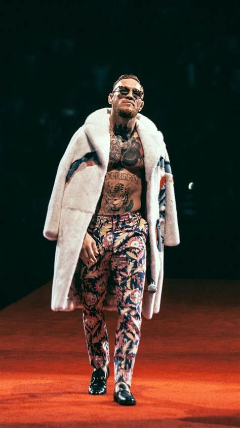 conor mcgregor gucci mink